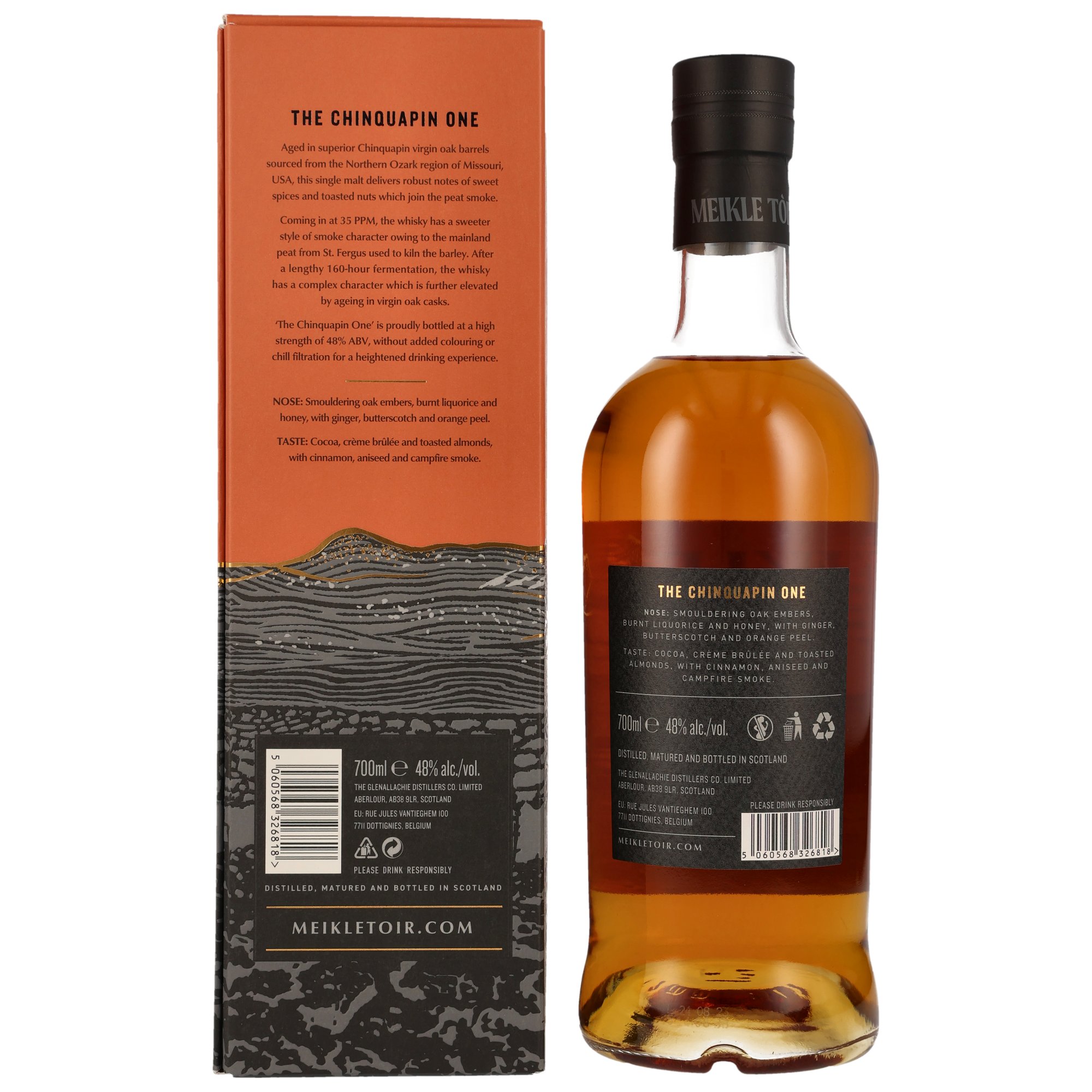 Meikle Toir 5 y.o. The Sherry One - Heavily Peated GlenAllachie / 48% 0,7l 