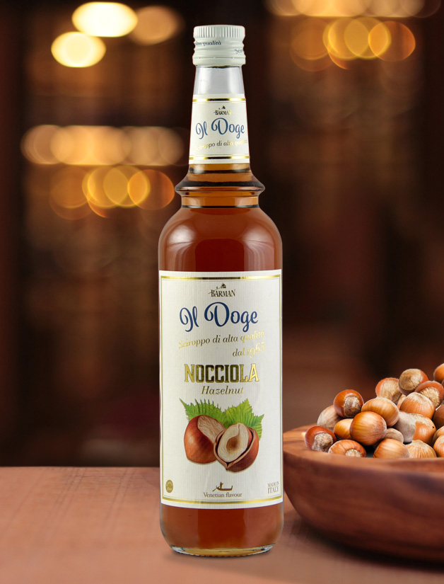 Il Doge Sirup Haselnuss - Hazelnut / 0,7 ltr. Alkoholfrei / Glutenfrei / Halal