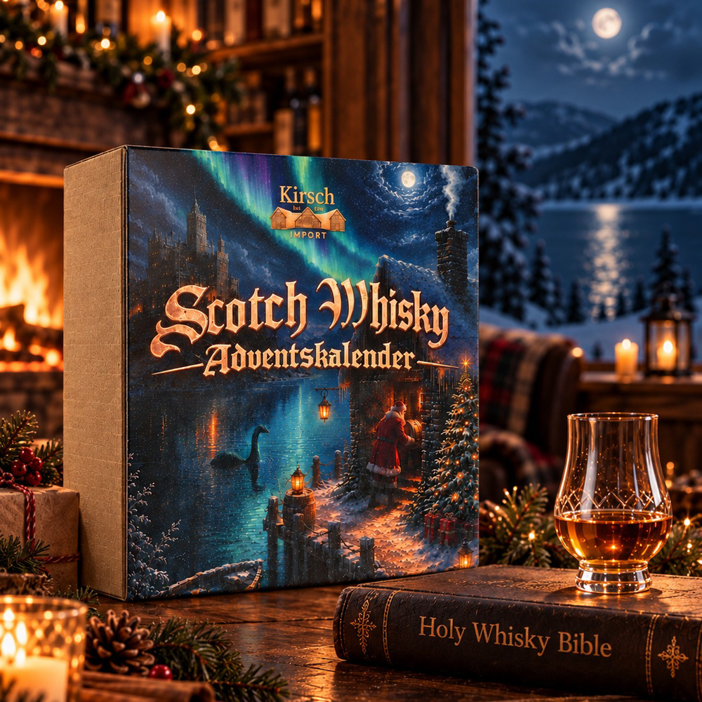Scotch Whisky Adventskalender 2026 / 49,1% 24 x 20 ml. / Tasting Glas + Infoheft 
