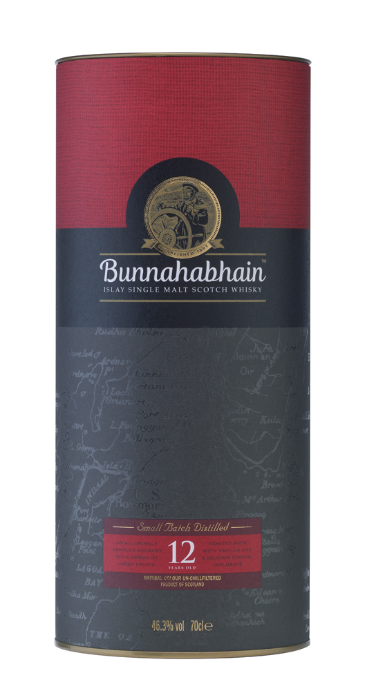 Bunnahabhain 12 Jahre / Small Batch Distilled / 46,3% 0,7l / Islay Single Malt 