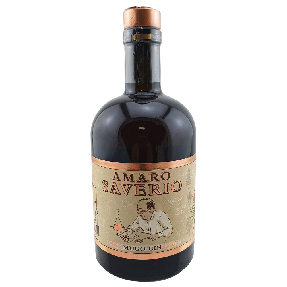 Saverio bitterer Kräuterlikör / 38% Vol. 0,5 ltr. / Geschenkhülle / Villa Laviosa Südtirol
