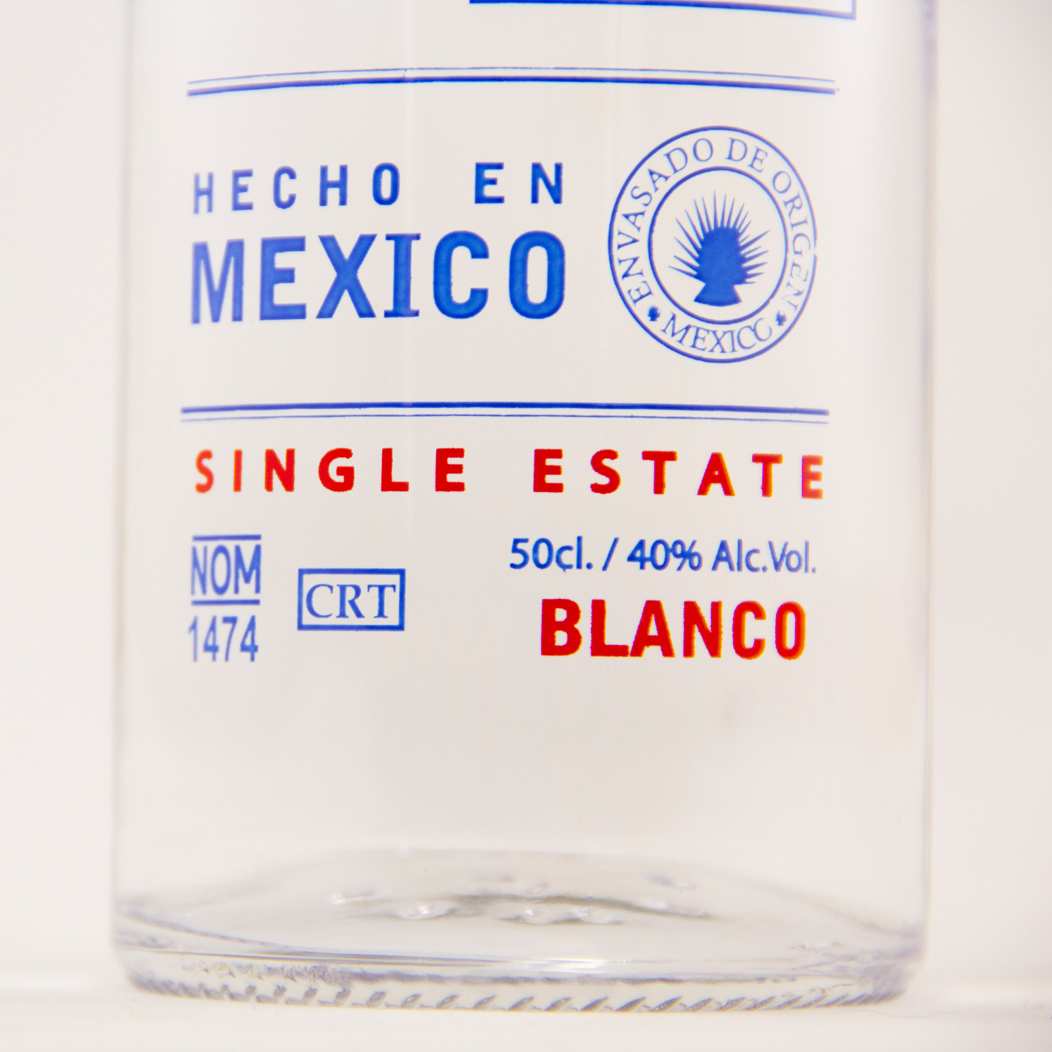 Tequila Ocho Blanco 100% Agave, 40% Vol. 0,5 ltr. 