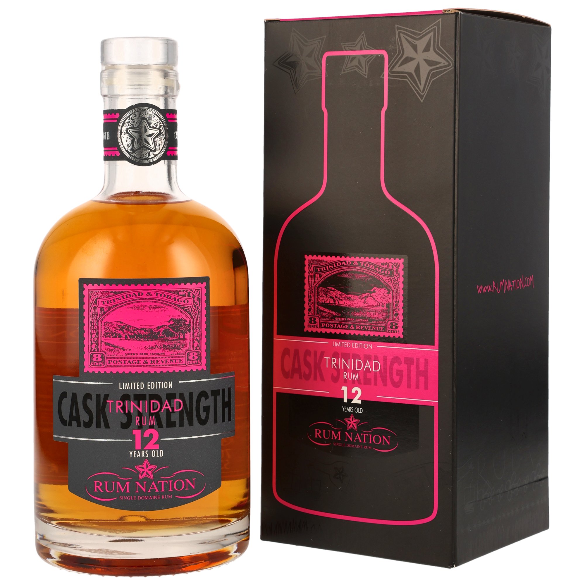 Rum Nation Trinidad / 12 Jahre Cask Strength / 53,4% Vol. 0,7 ltr. 