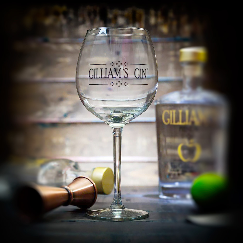 Gilliams Gin Glas