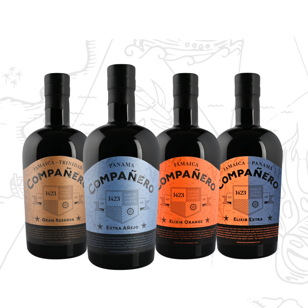 Companero Ron Panama Extra Anejo / Rum-Basis / 54% Vol. 0,7l 