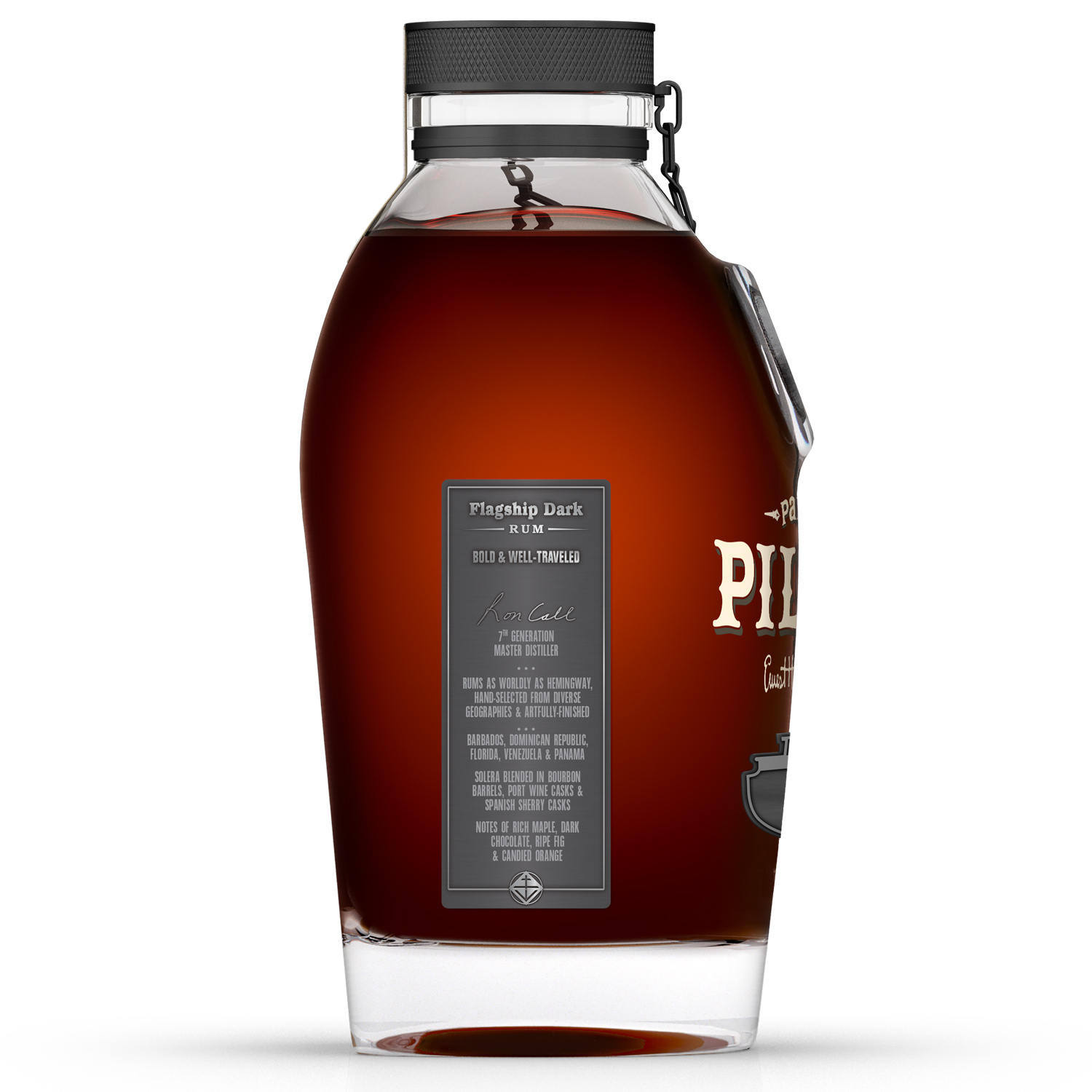 Papa´s Pilar Dark Rum 43% Vol. 0,7 ltr.  