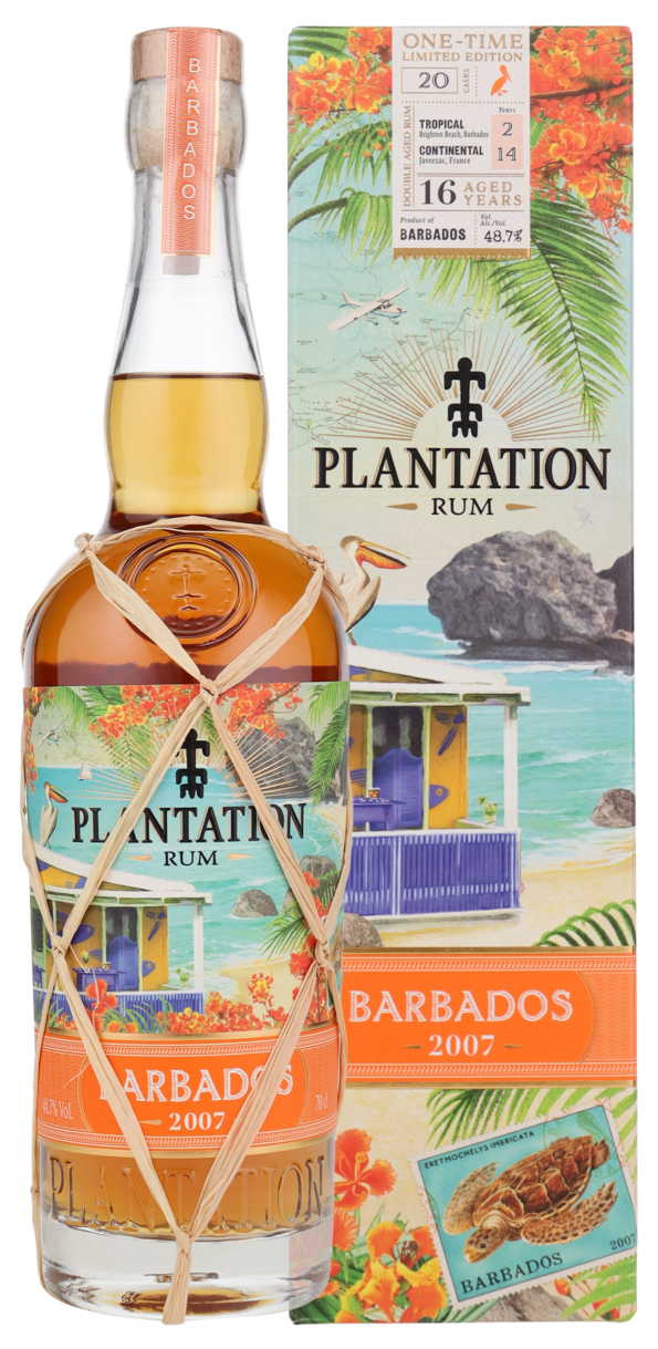 Plantation Barbados 2007 one Time 16 Jahre Rum / 48,7% Vol. 0,7 ltr.