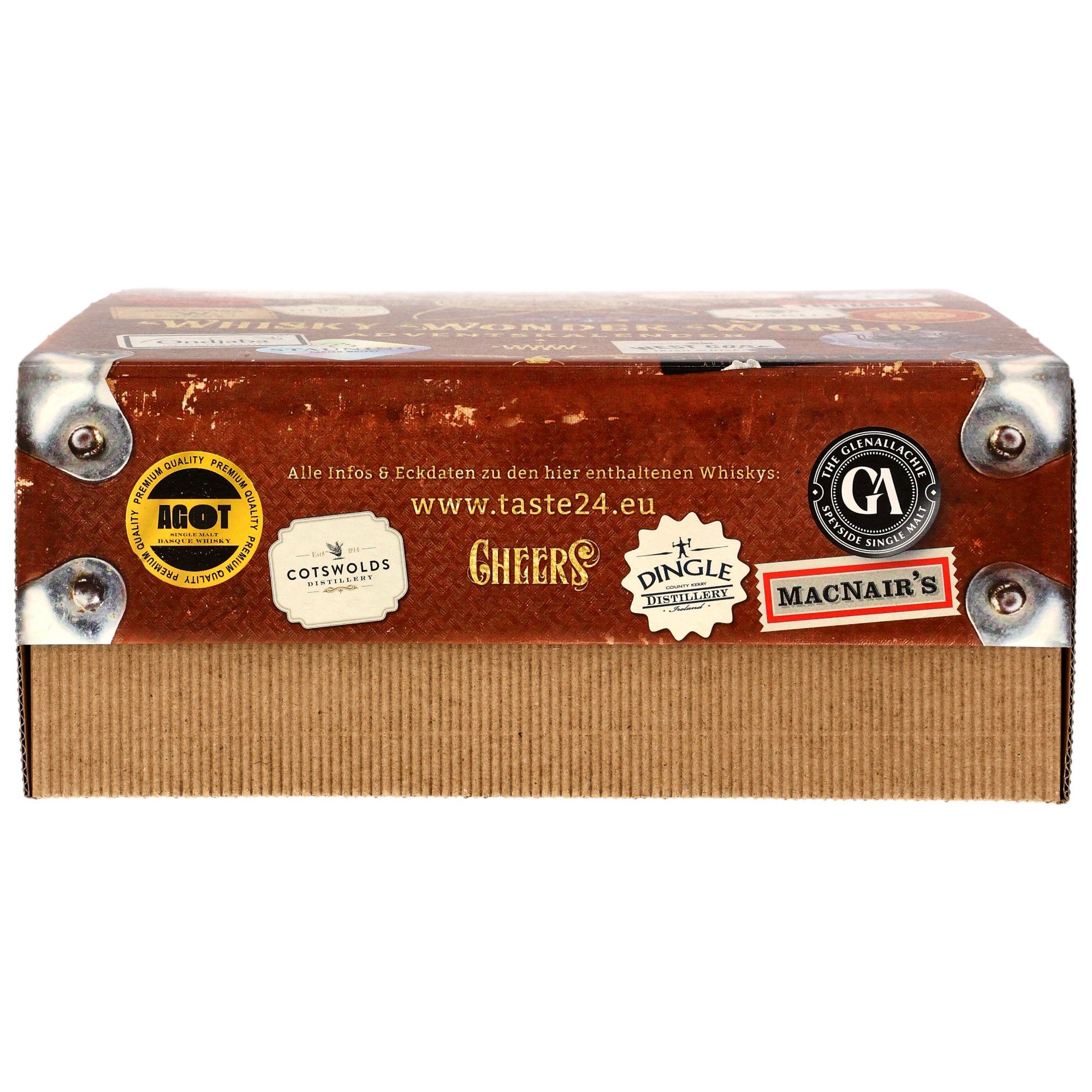Whisky Wonder World Adventskalender 2024 / 46,5% / 24 x 20 ml. incl. Tasting Glas