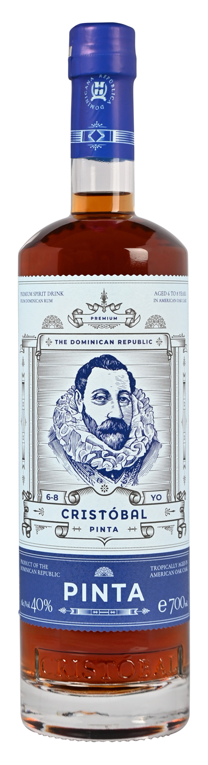 Cristóbal Pinta 6-8 Jahre Rum / 40% Vol. 0,7ltr. / Dominikanische Republik 