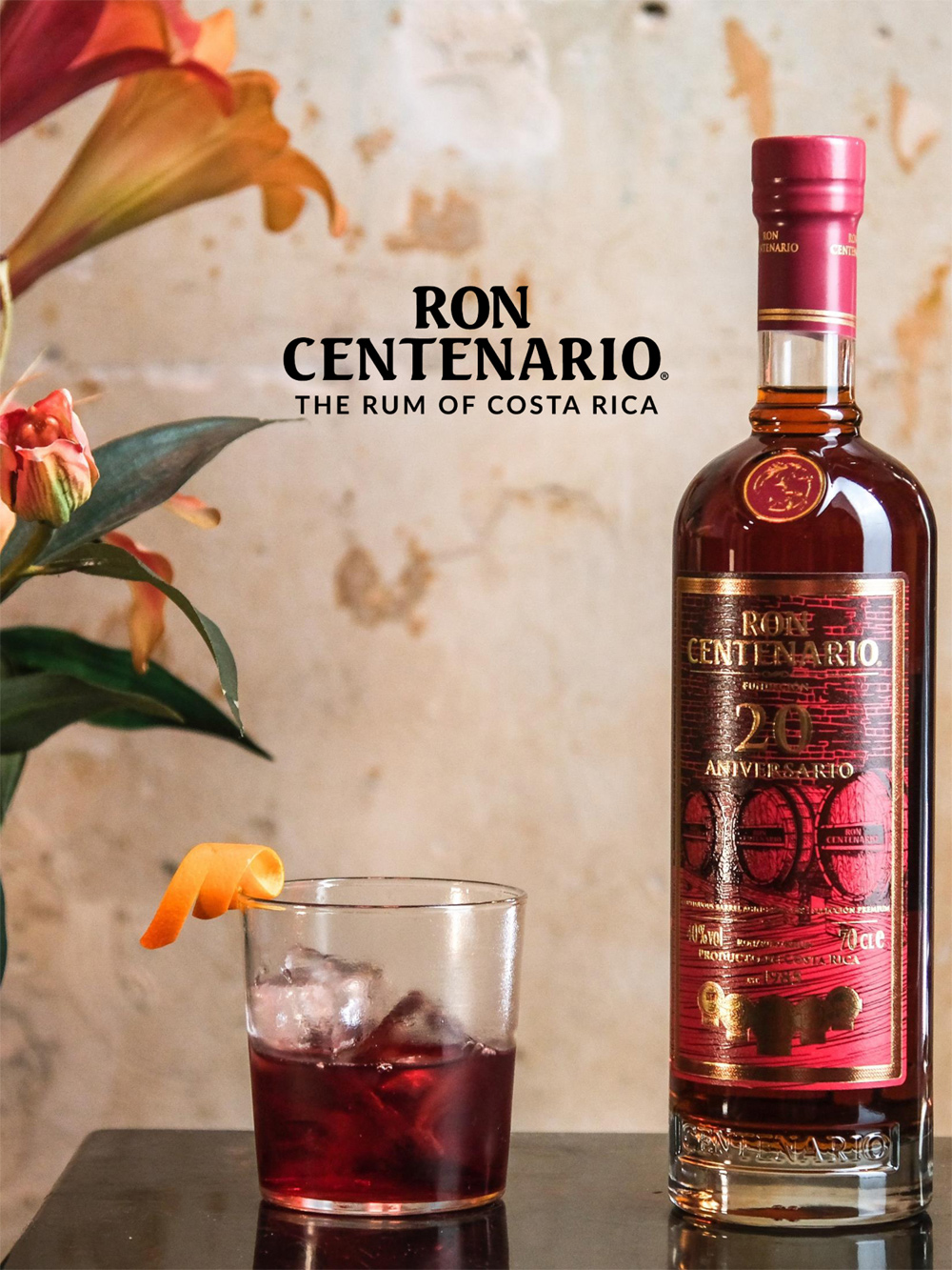 Ron Centenario Fundacion 20 Aniversario Rum / 40% Vol. 0,7 ltr.