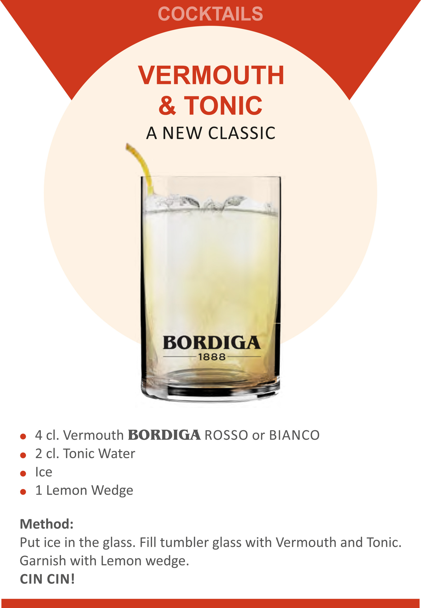 Bordiga Vermouth di Torino Rosso / 18% Vol. 0,75l / roter Wermut