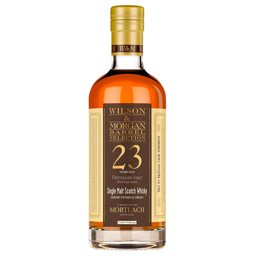 Mortlach 23 Jahre (1997-20) Oloroso Finish, 56% 0,7 ltr. Wilson & Morgan