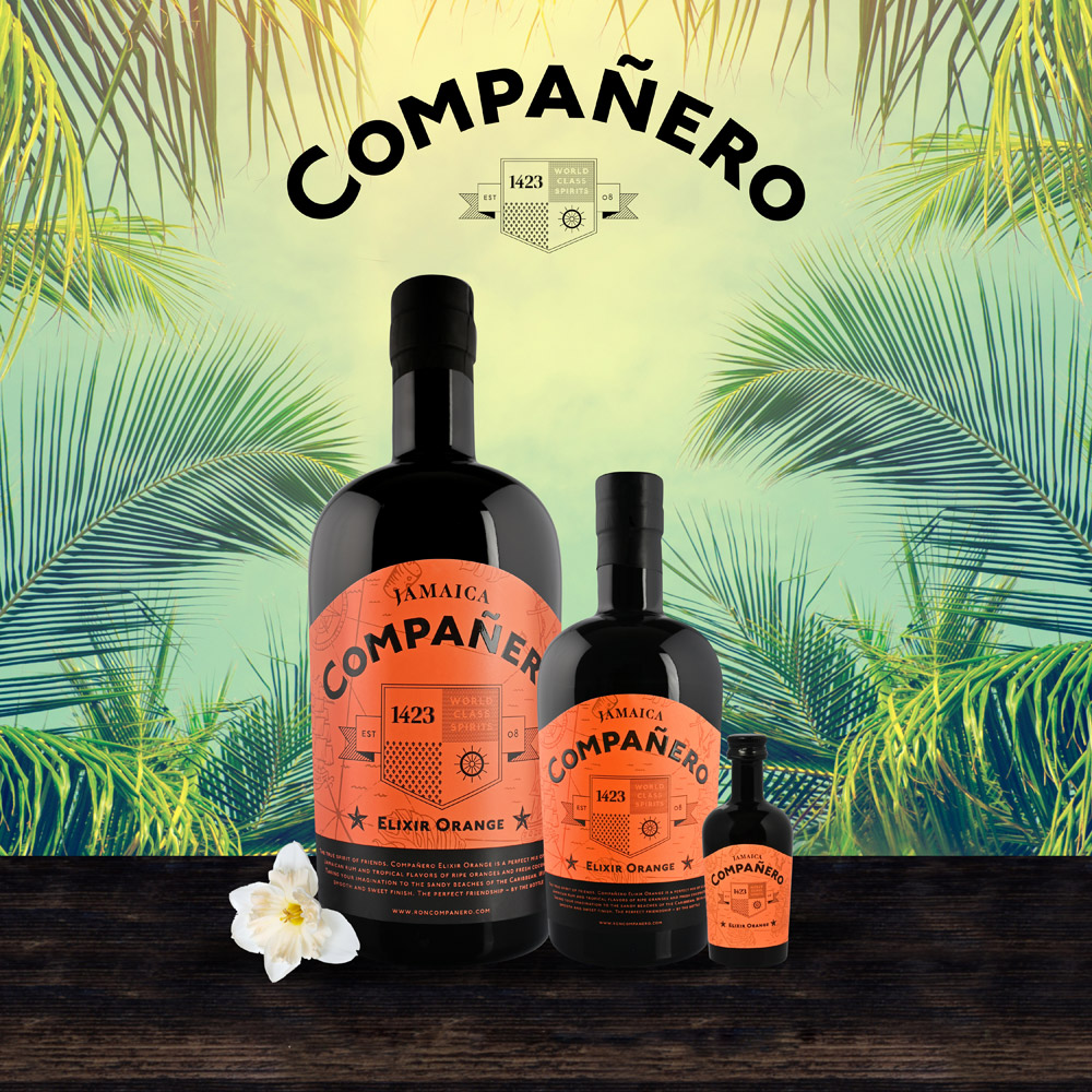 Ron Compañero Elixir Orange / 40% Vol. 0,7l / Jamaica / Rumlikör