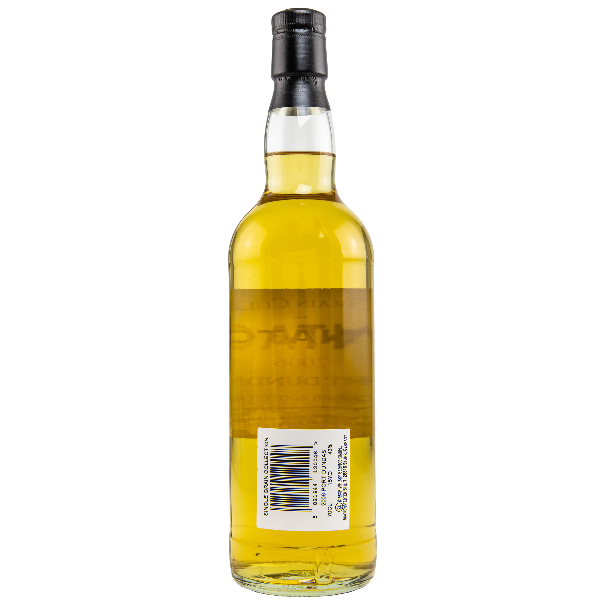 Port Dundas 15 Jahre (2006-2022) Single Grain Whisky, 43% 0,7 ltr. Signatory Vintage 