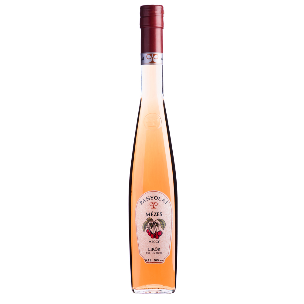 Panyolai Likör Honig Kirsche / Mezes Meggy, 30% Vol. 0,5 ltr.