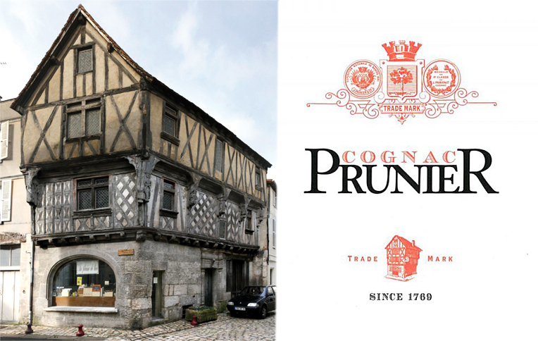 Prunier Carafe XO Cognac 0,7 ltr. 40% Vol. in Geschenkkarton