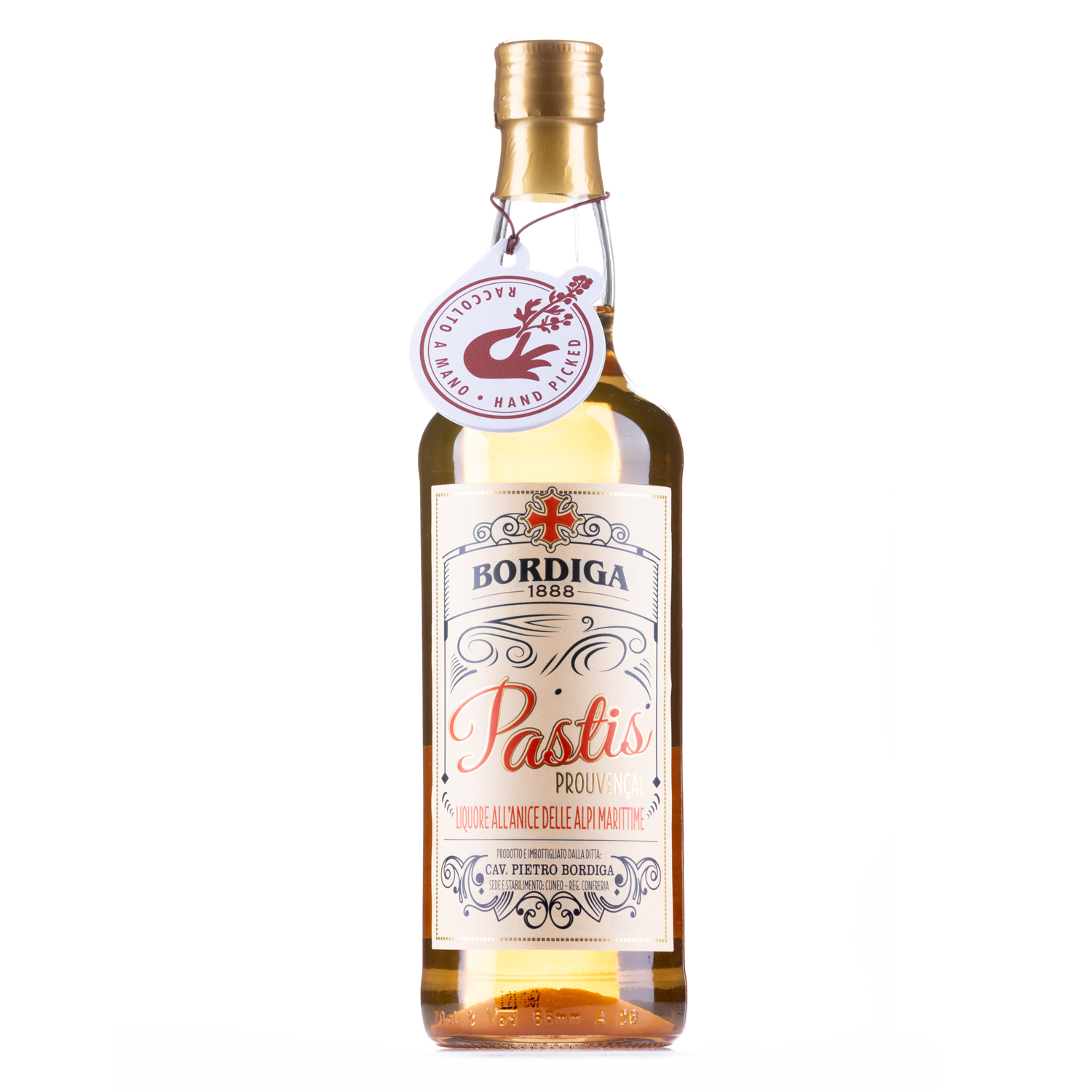 Pastis Bordiga, 45% Vol. 0,7 ltr. 