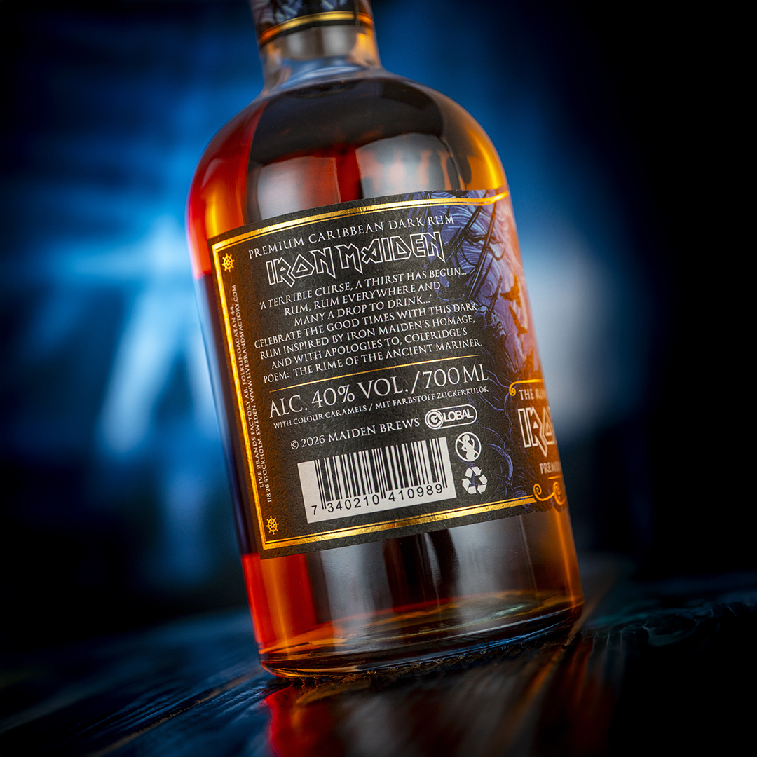 Iron Maiden "The Rum of the Ancient Mariner" Caribbean Dark Rum / 40% 0,7l 