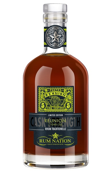 Rum Nation Reunion 7 Jahre Cask Strength Edition, 60,5% Vol. 0,7 ltr.