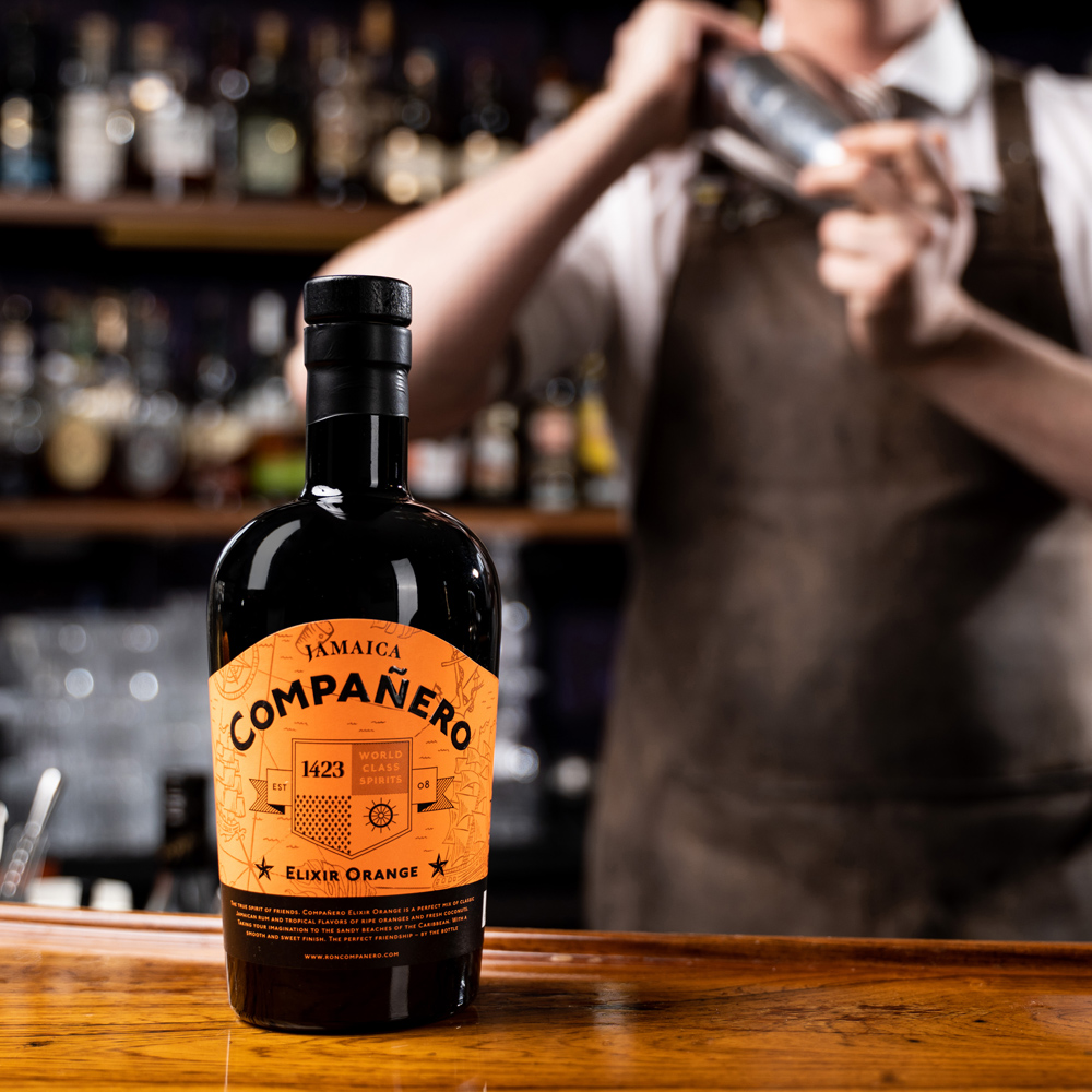 Ron Compañero Elixir Orange / 40% Vol. 0,7l / Jamaica / Rumlikör