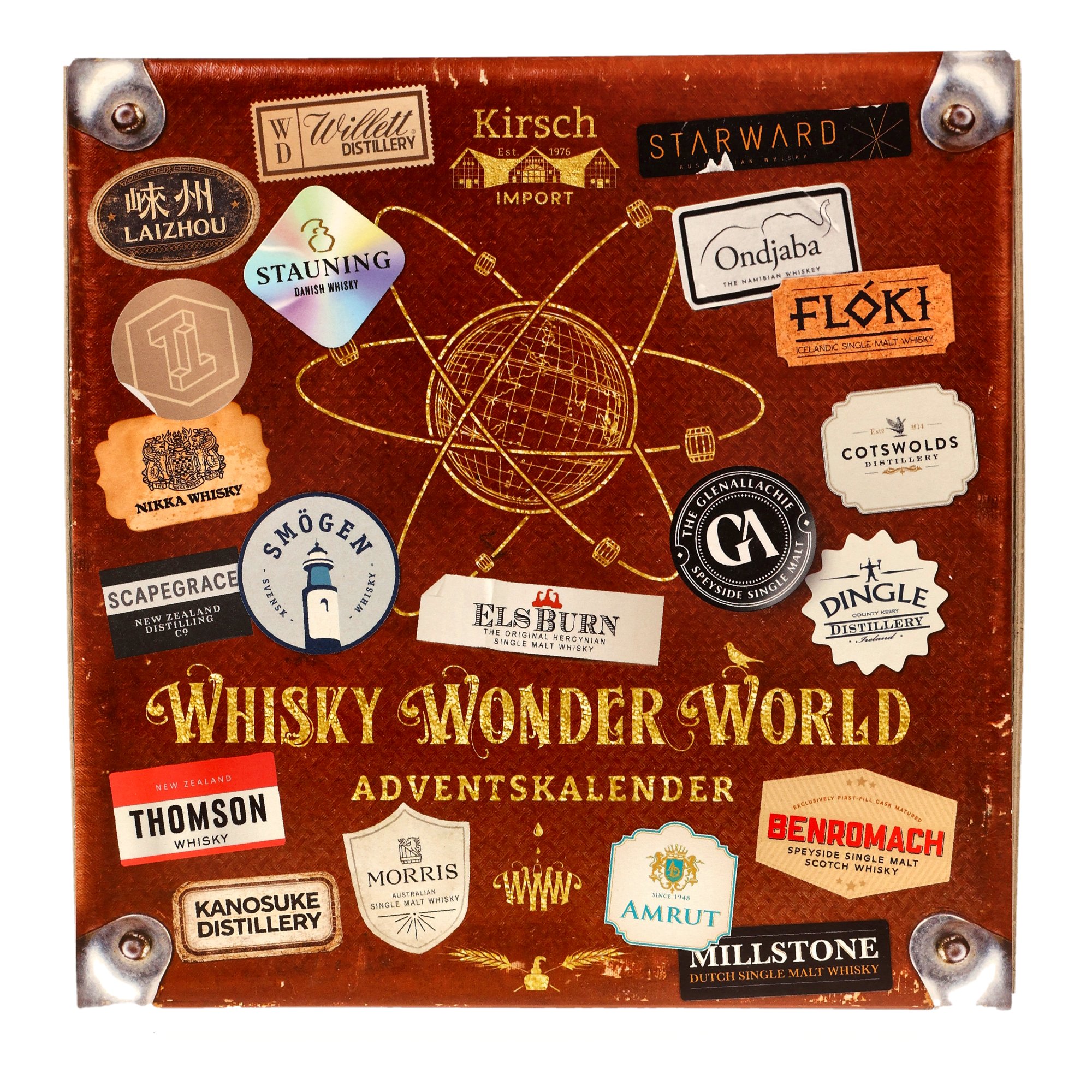 Whisky Wonder World Adventskalender 2026 / 48,7% / 24 x 20 ml. incl. Tasting Glas