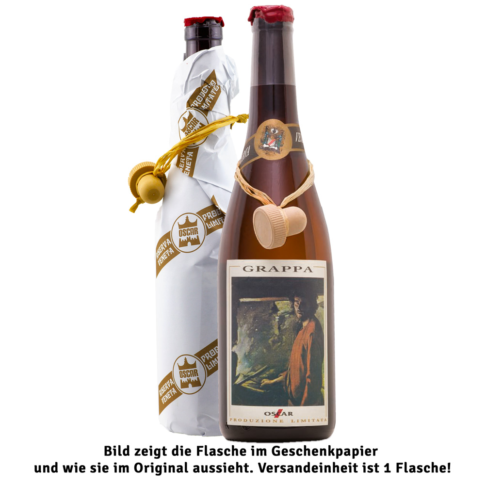 Grappa Riserva Limitata / 43% Vol. 0,7 ltr. / 24 Monate im Barriquefass