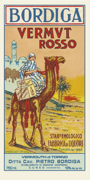 Bordiga Vermouth di Torino Rosso / 18% Vol. 0,75l / roter Wermut