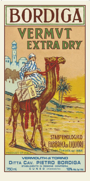 Bordiga Vermouth di Torino extra Dry / 18% Vol. 0,75l / extra trockener Wermut