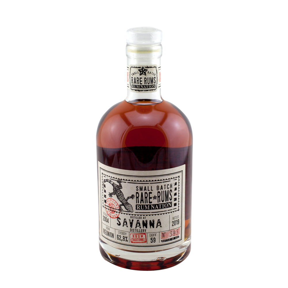 Rum Nation Rare Rum Savanna (2004-2019) Traditional Cask59, 62,8% 0,7 ltr.