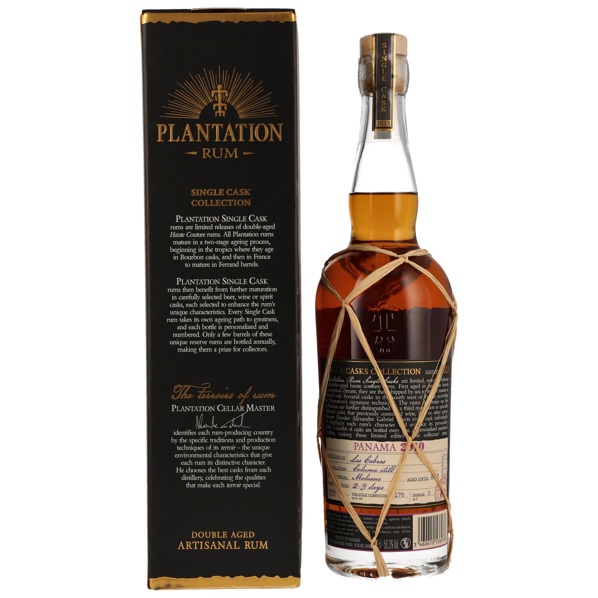 Plantation Rum Panama 2010-2023 / Single Cask #08 / 50,3% Vol. 0,7l / Sherry Finish 