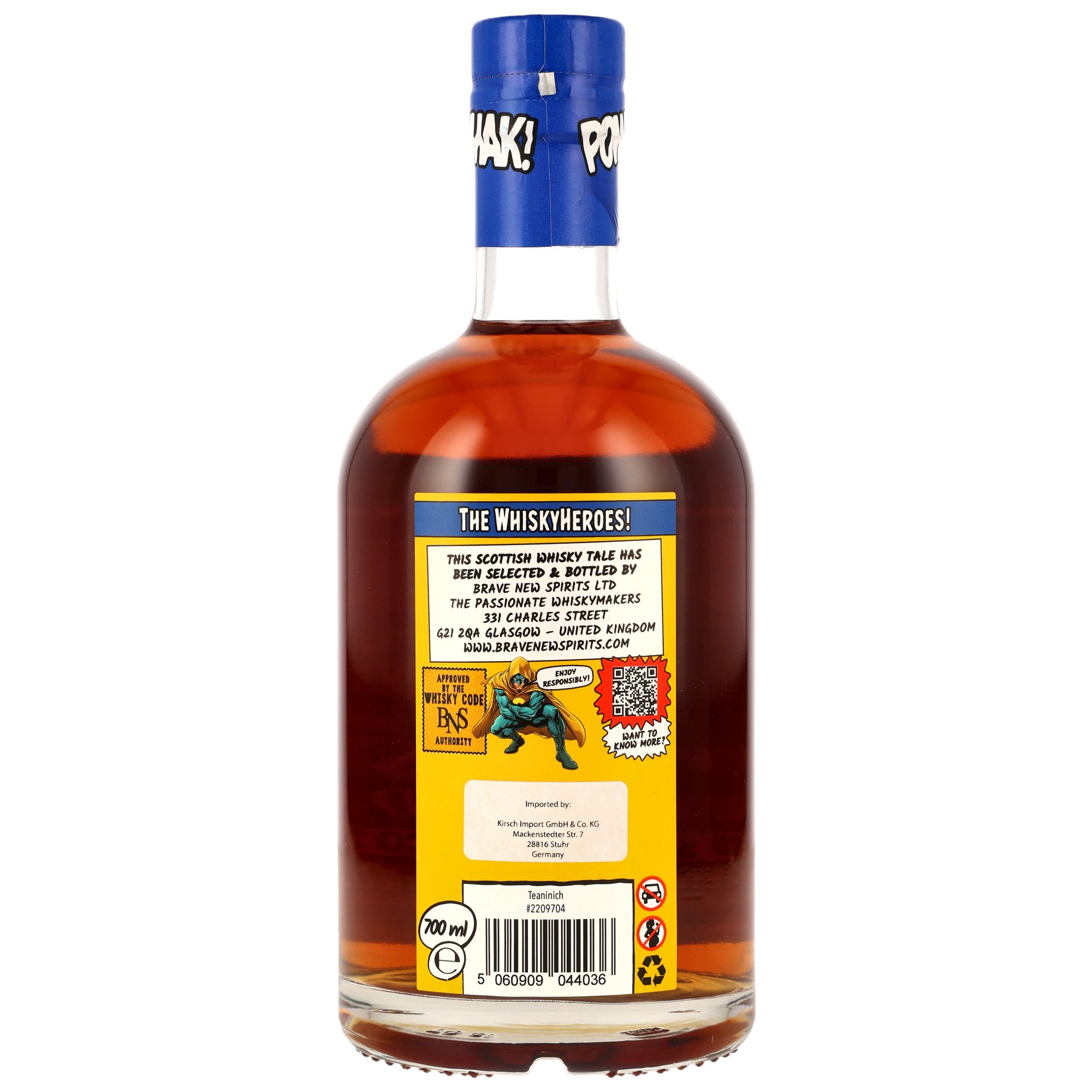 Teaninich 13 Jahre / Captain Shug and the second Sigth / 1st Fill Amontillado #2209704 / 51,9% 0,7l / WhiskyHeroes