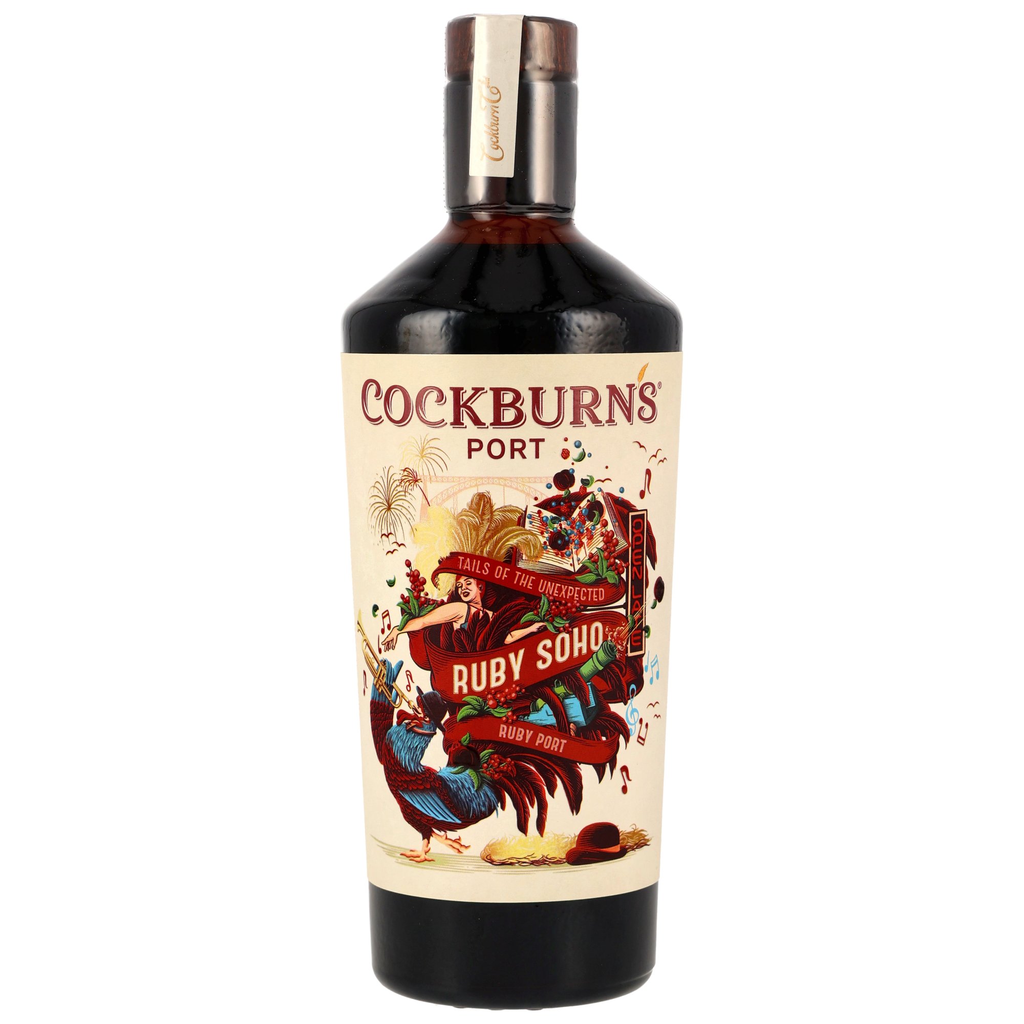 Cockburns Ruby Soho Port / 19% Vol. 0,75l / Portwein aus Portugal 