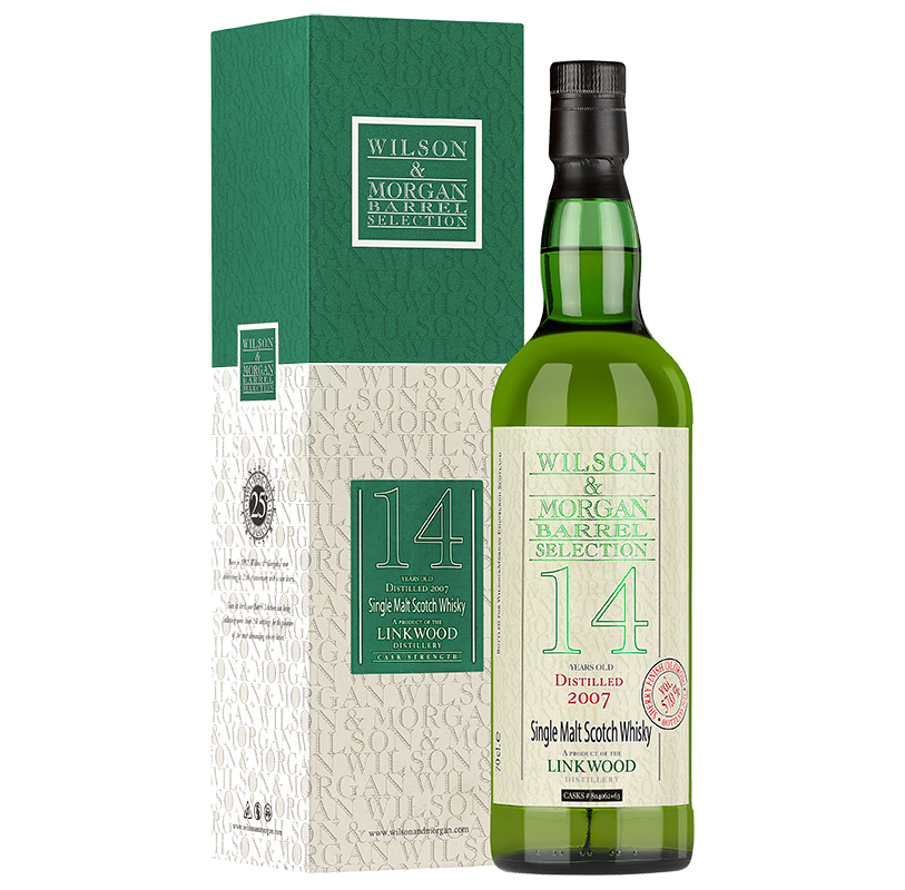 Linkwood 14 Jahre (2007-2021) Sherry Finish Oloroso, 57% 0,7 ltr. Wilson Morgan