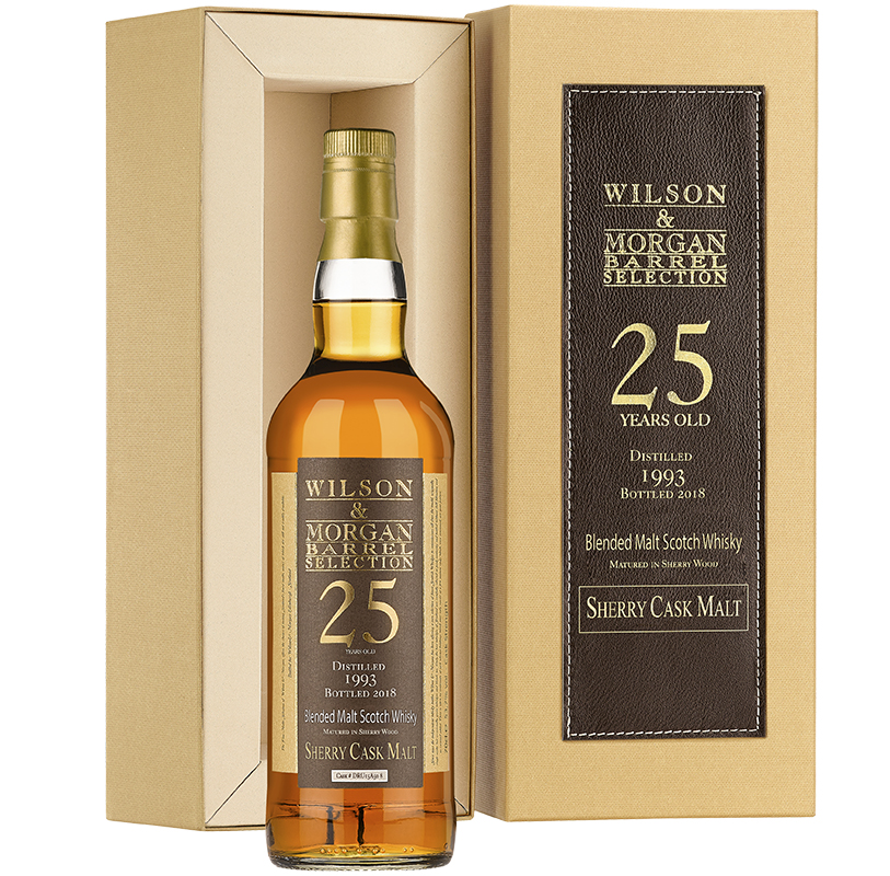 Sherry Cask 25 Jahre 1993-2018 Oloroso / 53,7% 0,7 ltr. / Blended Malt Whisky Wilson Morgan
