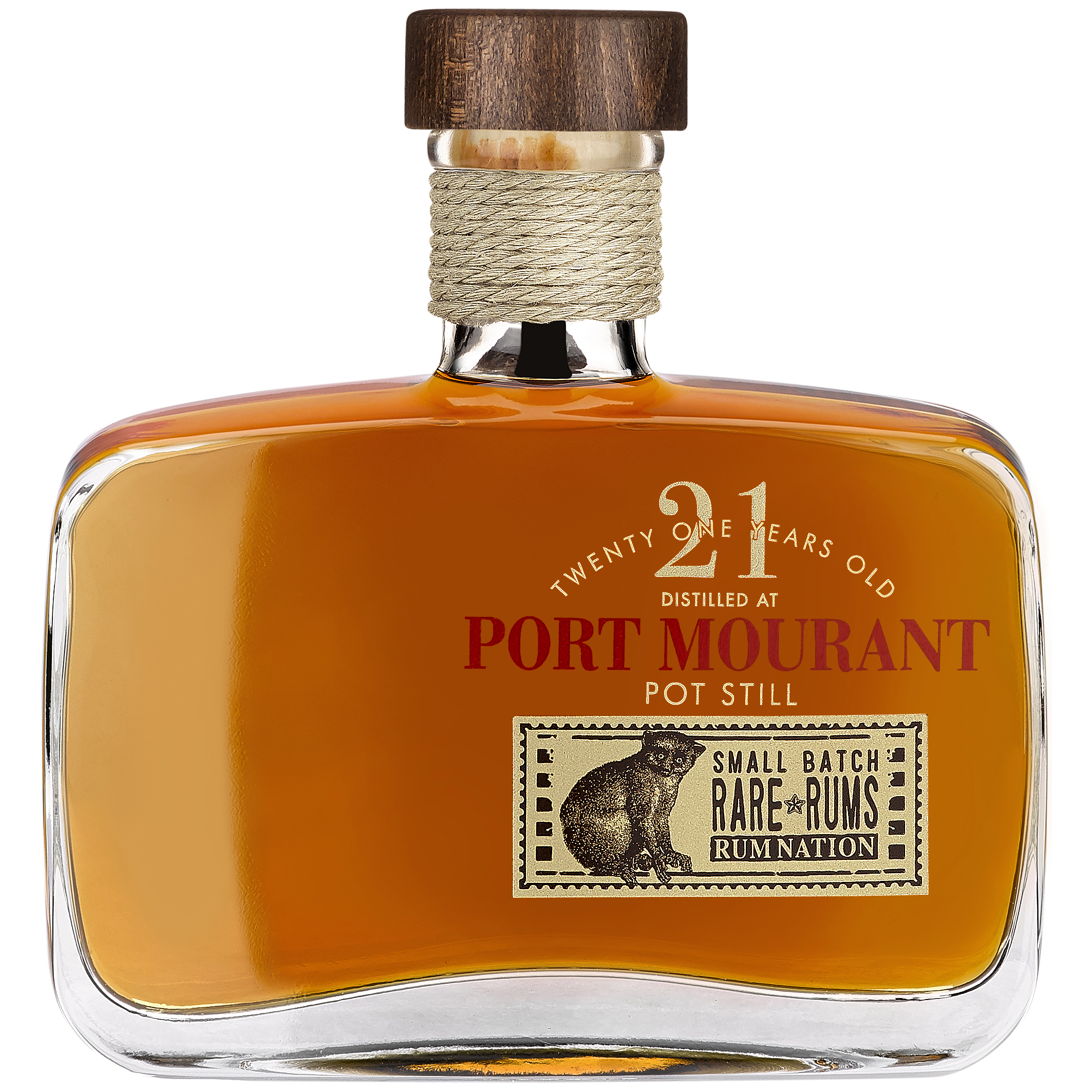 Rum Nation Rare Rum Port Mourant 21 Jahre (1999-2020) 58% 0,7 ltr.