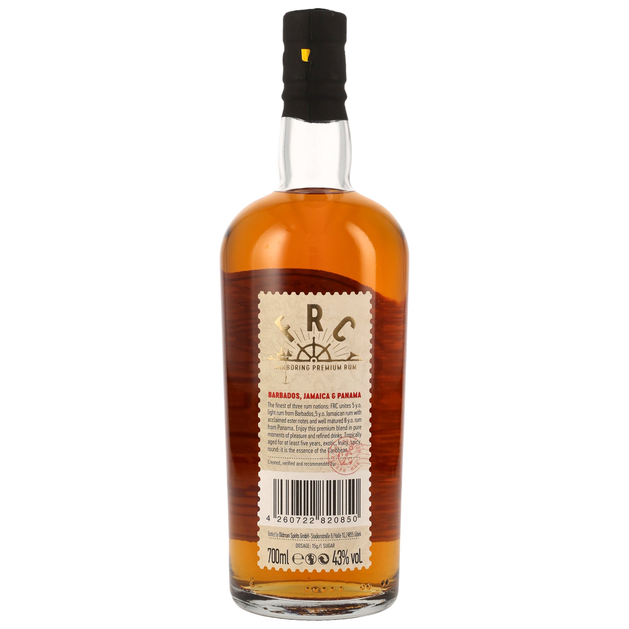 FRC Barbados & Jamaica & Panama Rum / 43% 0,7l / Premium Reserve