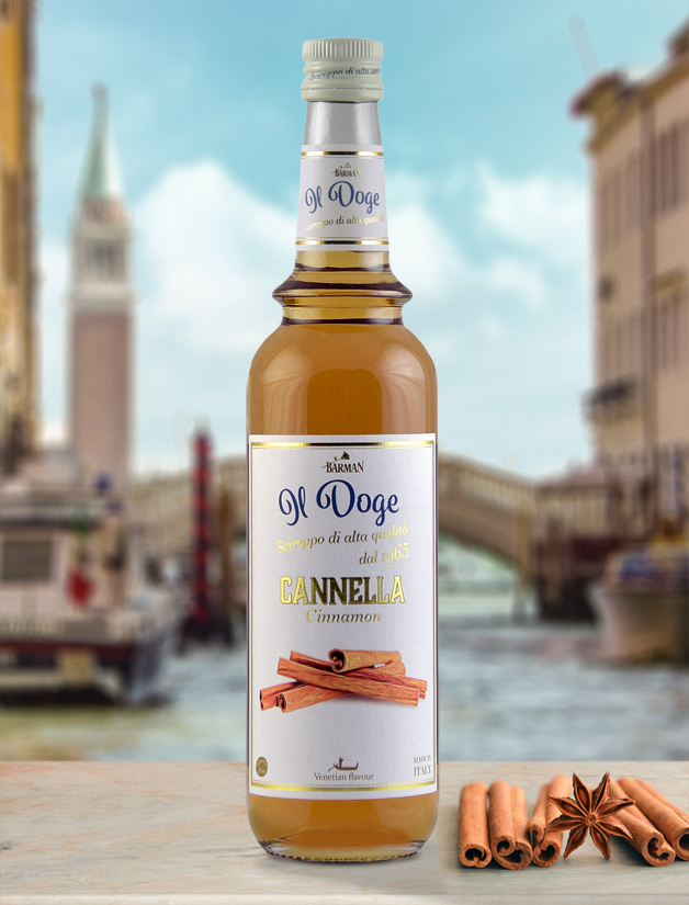 Il Doge Sirup Zimt - Cinnamon / 0,7 ltr. Alkoholfrei / Glutenfrei / Halal