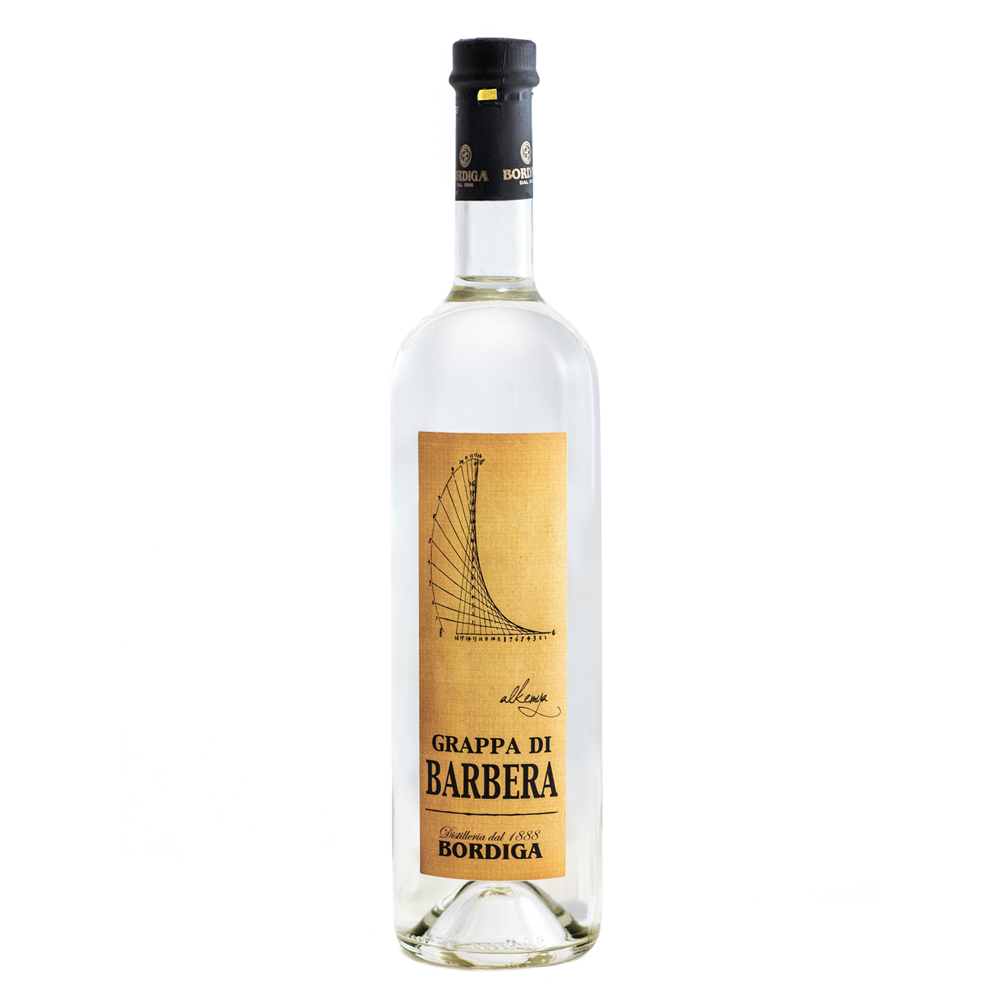BORDIGA Grappa di Barbera, 38% Vol. 0,7 ltr. in Geschenkhülle