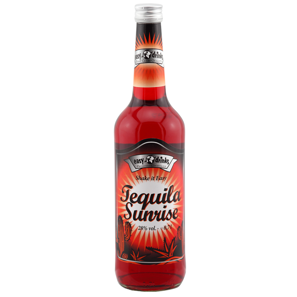 Tequila Sunrise / Fertigcocktail / 28% Vol. 0,7 ltr. / easy drinks