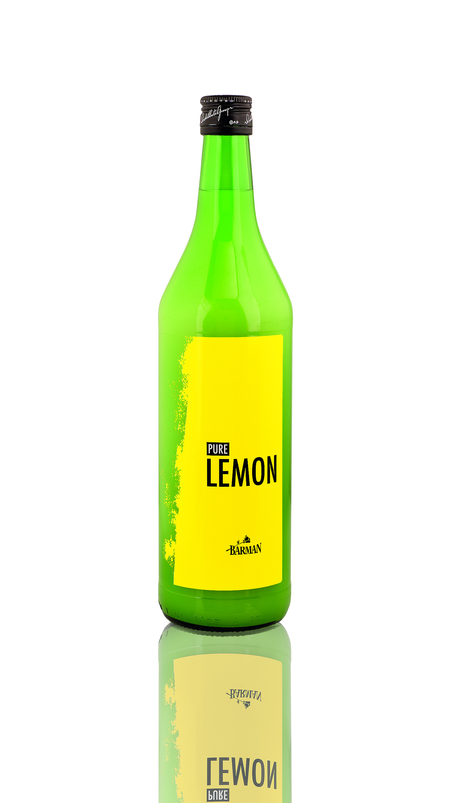 Barman 100% Zitronensaft / pure Lemon / 1,0 ltr. alkoholfrei 