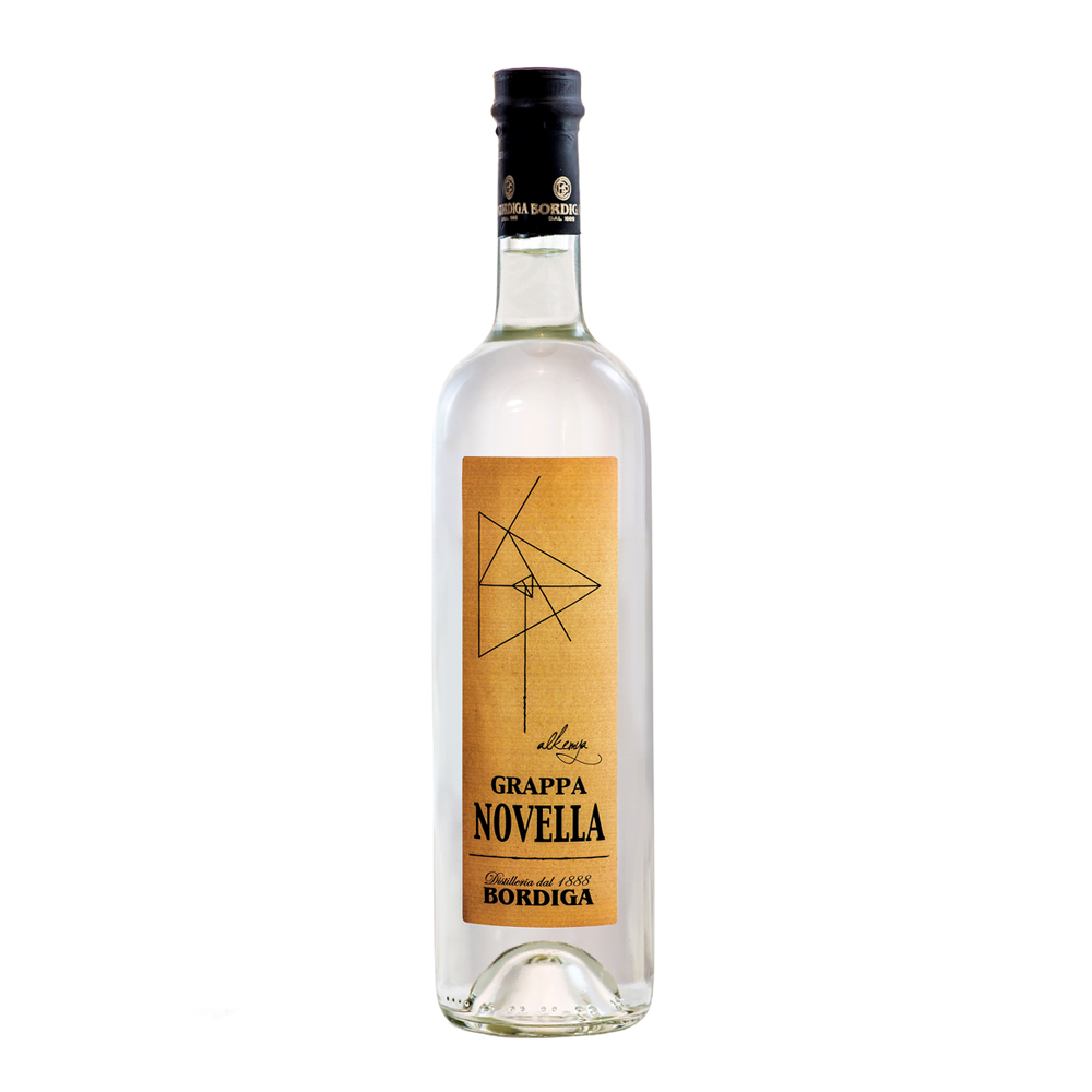 BORDIGA Grappa Novella, 40% Vol. 0,7 ltr. in Geschenkhülle