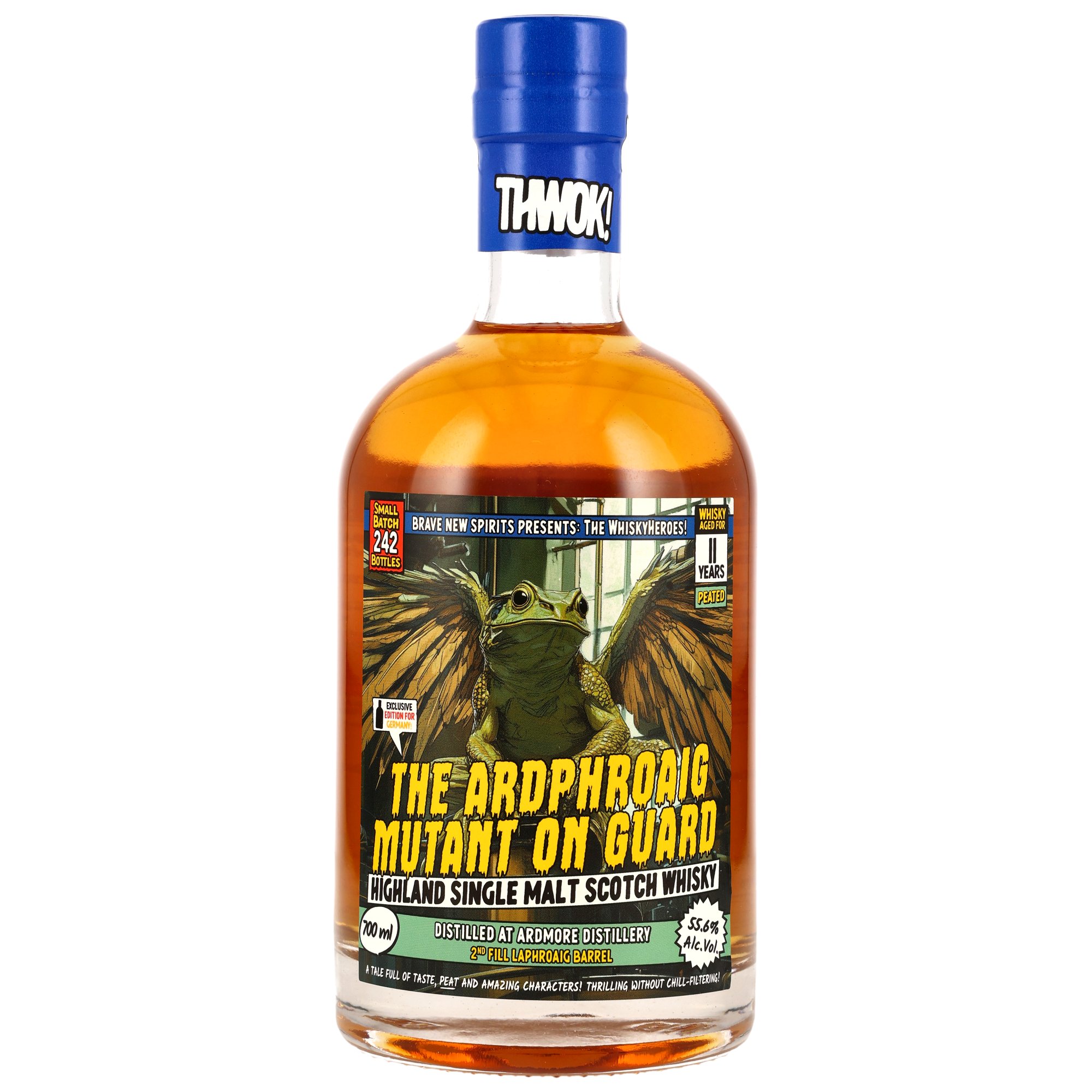 Ardmore 11 Jahre / The Ardphroaig Mutant on Guard / Whisky Heroes  / Brave New Spirits / 55,6% 0,7l 