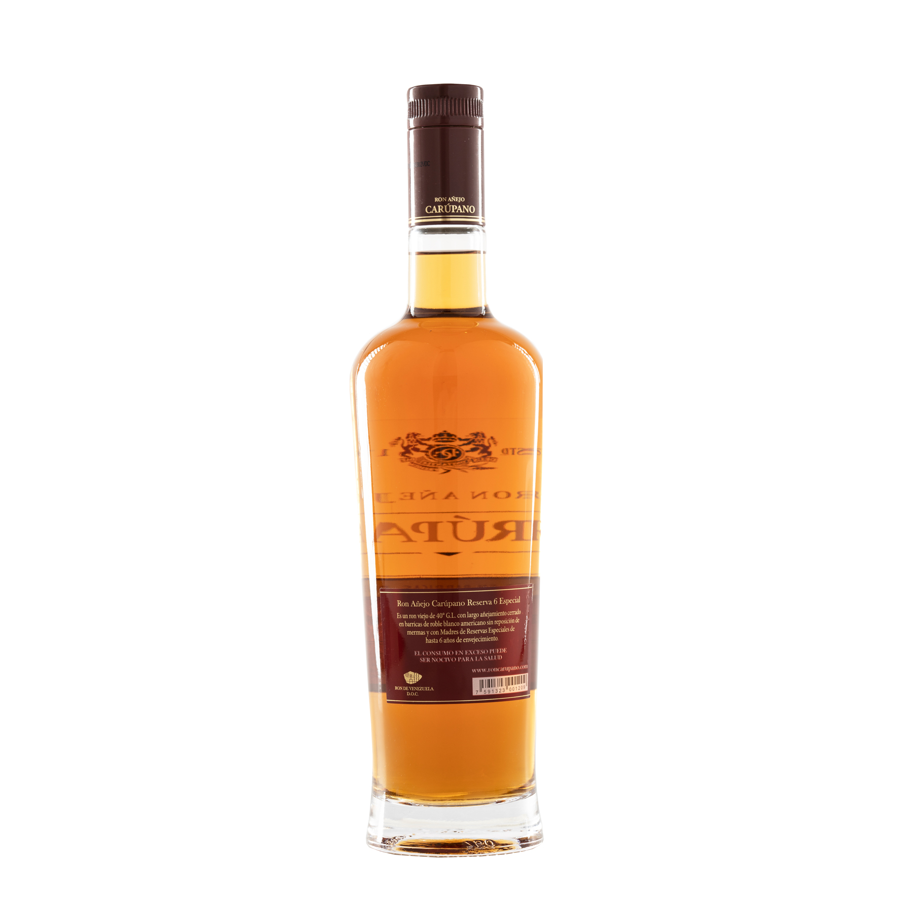 Ron Carupano Reserva 6 Jahre Especial 40% Vol. 0,7 ltr. Rum aus Venezuela 