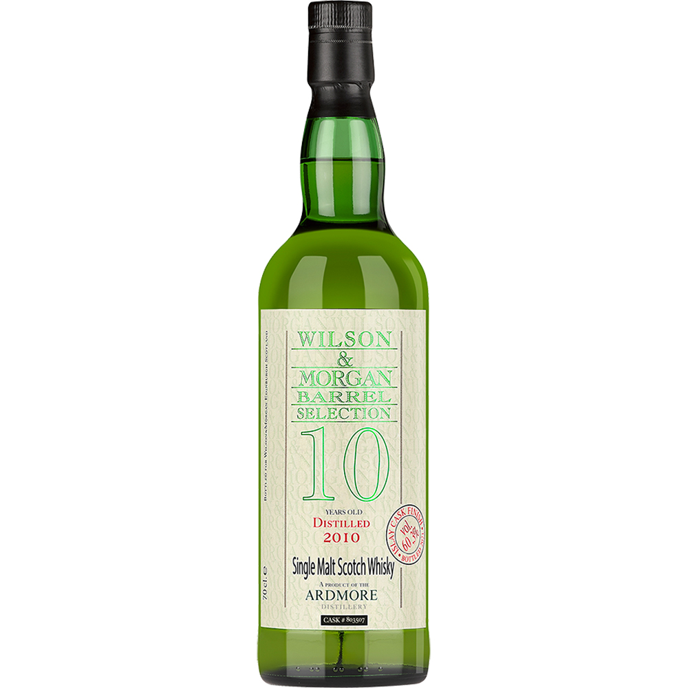 Ardmore Whisky 10 Jahre (2010-21) Islay Cask Finish, 60,3% 0,7 ltr. Wilson Morgan