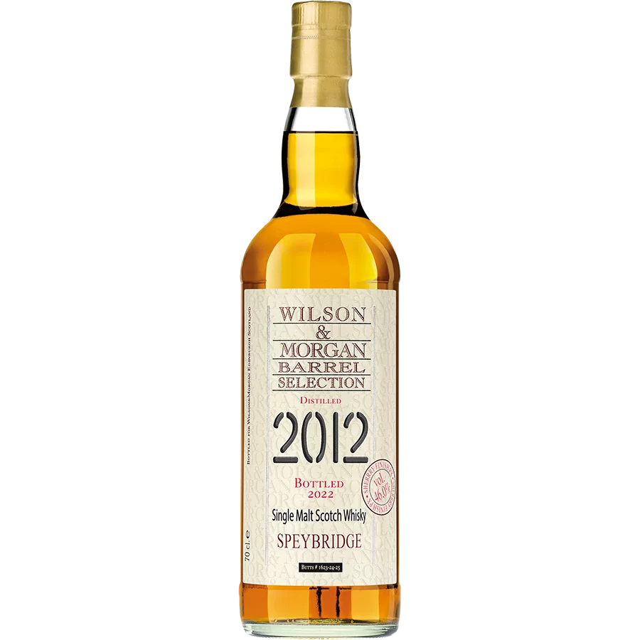 Speybridge 2012-2022 Sherry Finish PX  46% 0,7 ltr. Scotch Whisky Wilson & Morgan