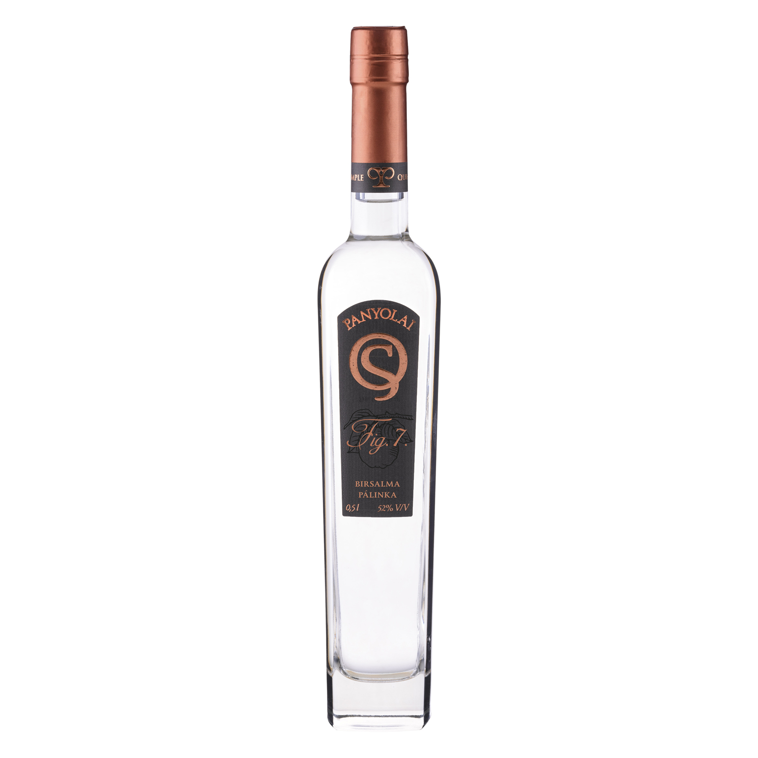 Panyolai SQ Quitte-Brand / Birsalma Palinka, 52% Vol. 0,5 ltr.