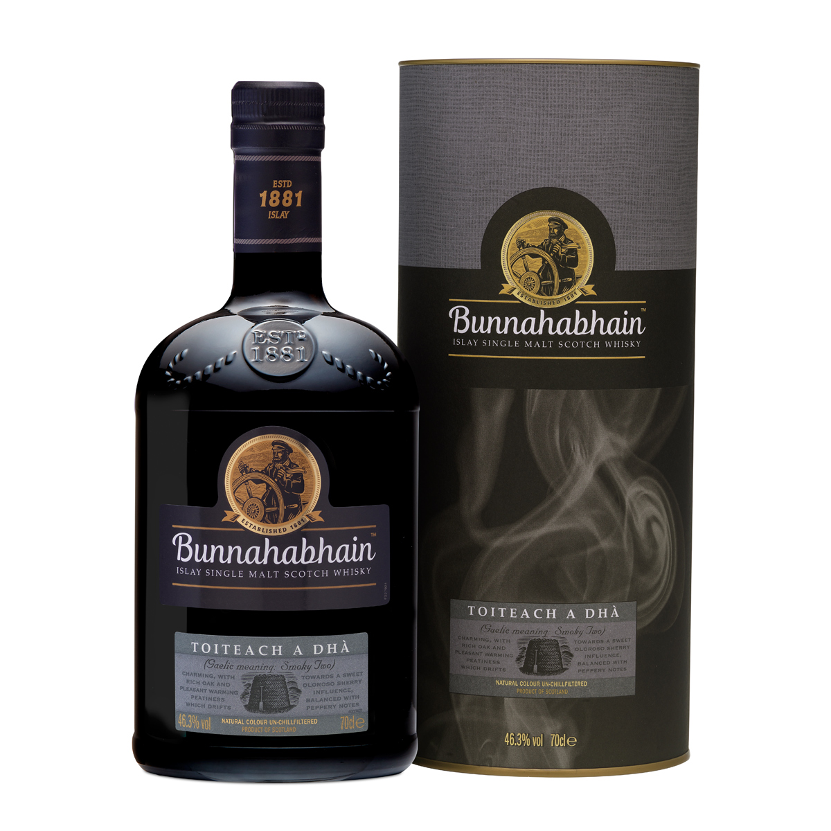 Bunnahabhain Toiteach A Dhà / Small Batch Distilled / 46,3% 0,7l / Islay Single Malt  