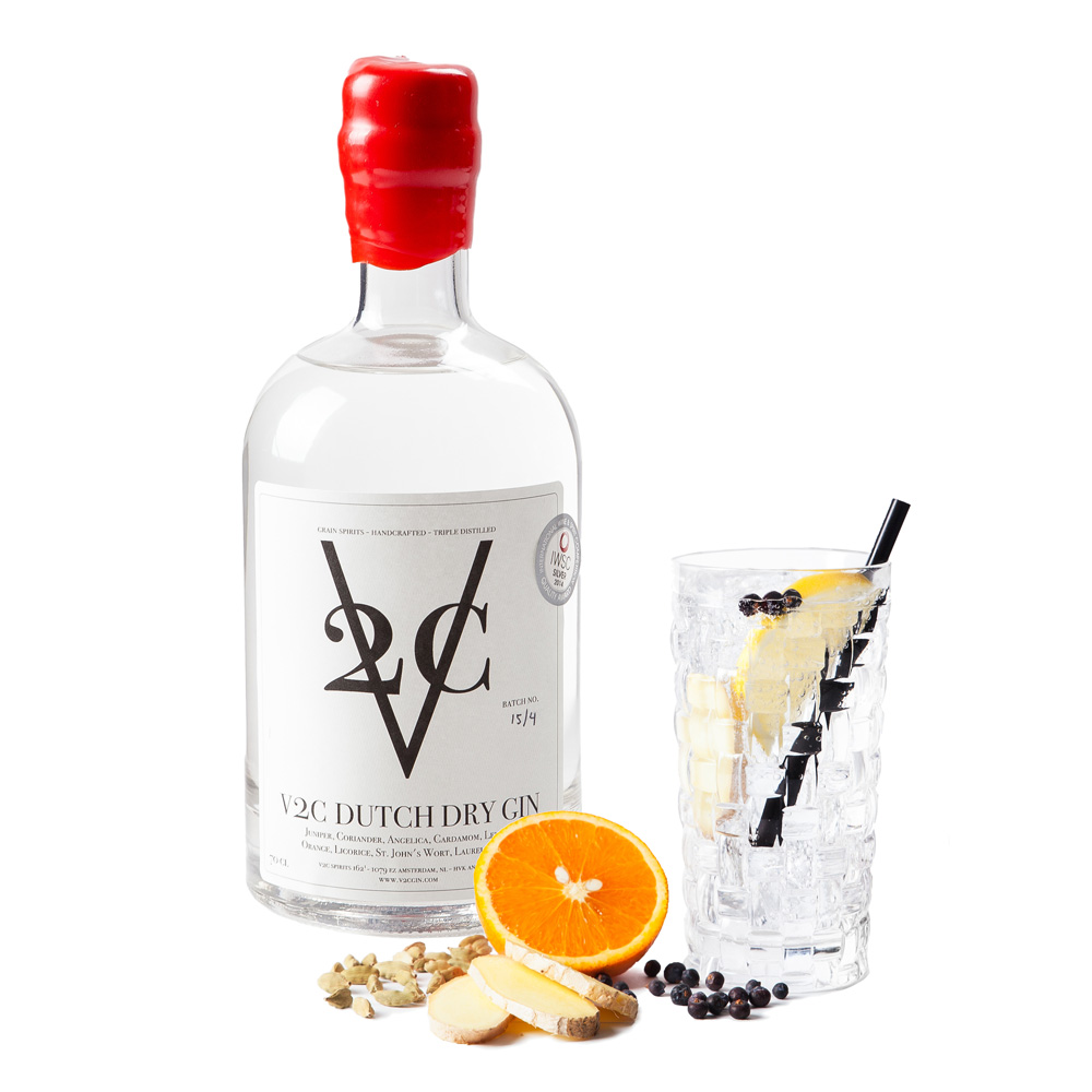 V2C Classic Dutch Dry Gin / 41,5% Vol. 0,7 ltr.