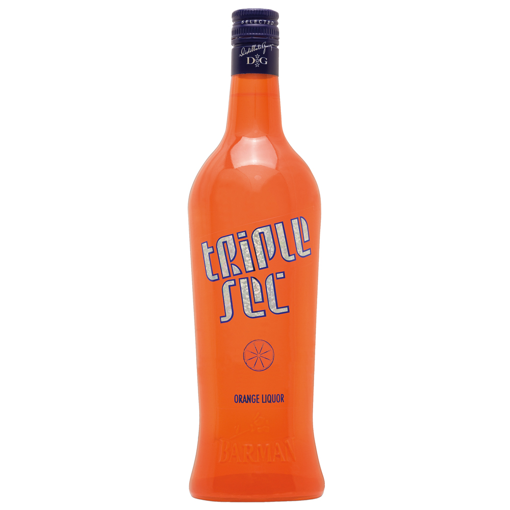 Triple Sec Orangenlikör zum Mixen / 38% Vol. 1,0 ltr.