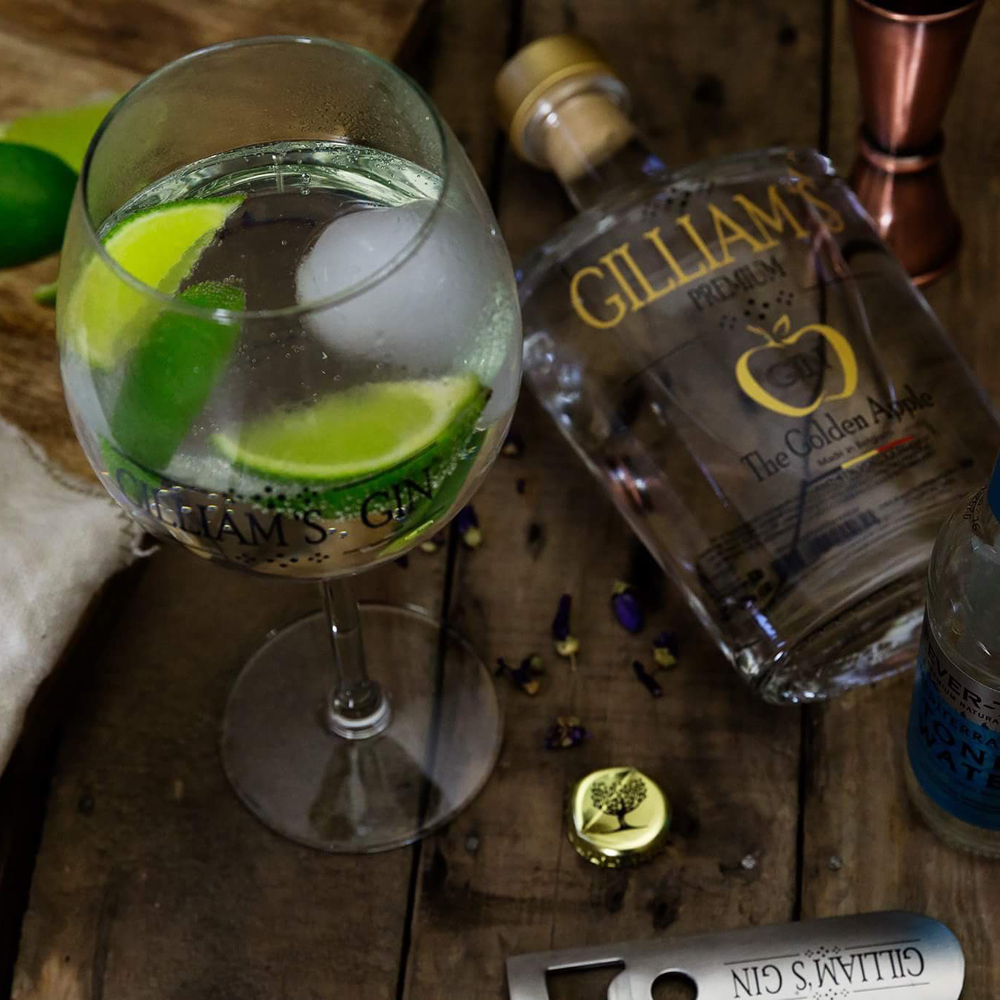 Gilliams Gin / 0,5l 41%Vol / World Gin Award Winner 2017 / Golden Apple